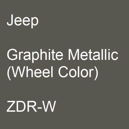 Jeep, Graphite Metallic (Wheel Color), ZDR-W.